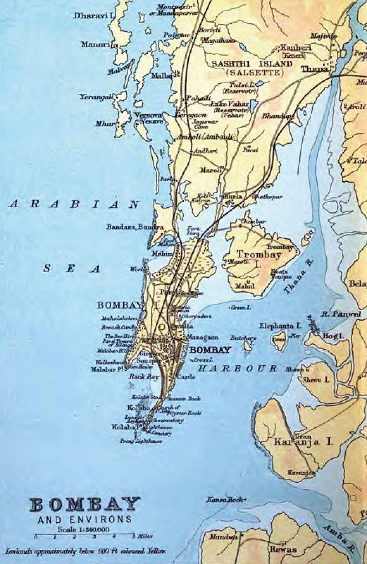 stari mapu Mumbai